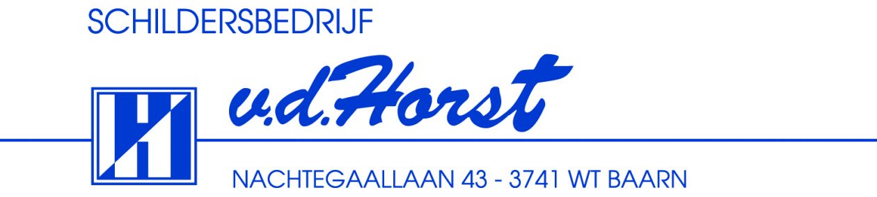 Schildersbedrijf van der Horst logo